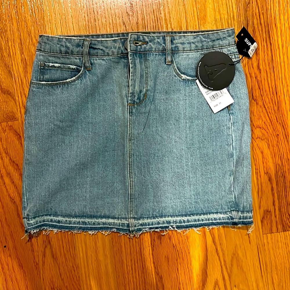 Denim skirt